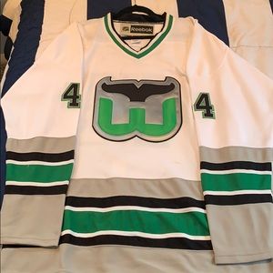 Chris Pronger Hartford Whalers jersey #44